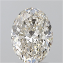 Diamante Natural 1.51 quilates, Ovalado , Color J, claridad SI2 y certificado GIA