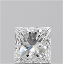 Diamante Natural 1.08 quilates, Princesa , Color F, claridad VVS2 y certificado GIA