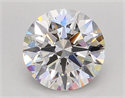 Lab Grown Diamond 3.05 Carats, Round with Ideal Cut, E Color, VVS2 Clarity and Certified by IGI