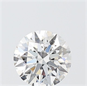 Lab Grown Diamond 1.09 Carats, Round with Ideal Cut, F Color, VVS2 Clarity and Certified by IGI