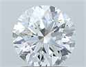 Diamante Natural 1.41 quilates, Redondo , Color D, claridad VVS2 y certificado GIA