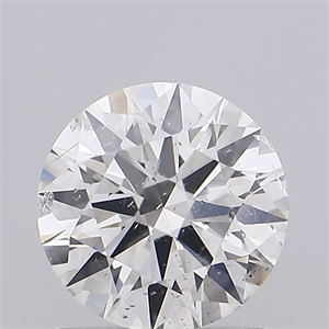 Foto Diamante Natural 0.71 quilates, Redondo , Color H, claridad SI2 y certificado IGI de