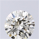 Natural Diamond 1.50 Carats, Round with Excellent Cut, L Color, SI1 Clarity and Certified by GIA
