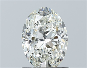 Picture of Natural Diamond 0.91 Carats, Oval with  Cut, I Color, VS2 Clarity and Certified by GIA