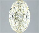 Natural Diamond 1.90 Carats, Oval with  Cut, J Color, VS1 Clarity and Certified by IGI