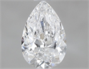 Natural Diamond 0.70 Carats, Pear with  Cut, E Color, SI2 Clarity and Certified by GIA