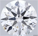 Natural Diamond 2.02 Carats, Round with Excellent Cut, E Color, I1 Clarity and Certified by GIA