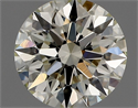 Diamante Natural 0.72 quilates, Redondo , Color L, claridad VS1 y certificado IGI