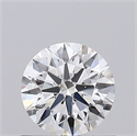 Natural Diamond 0.58 Carats, Round with Excellent Cut, E Color, VS2 Clarity and Certified by GIA