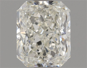 Picture of Natural Diamond 0.72 Carats, Radiant with  Cut, I Color, VS1 Clarity and Certified by GIA