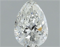 Natural Diamond 0.40 Carats, Pear with  Cut, G Color, VS1 Clarity and Certified by GIA
