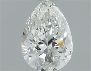 Picture of Natural Diamond 0.40 Carats, Pear with  Cut, G Color, VS1 Clarity and Certified by GIA