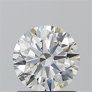 Picture of Natural Diamond 1.10 Carats, Round with Excellent Cut, I Color, SI1 Clarity and Certified by GIA
