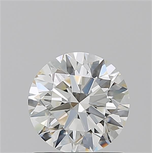 Picture of Natural Diamond 1.01 Carats, Round with Excellent Cut, I Color, VVS1 Clarity and Certified by IGI