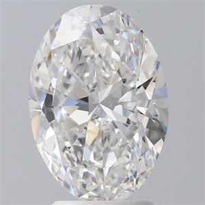 Picture of Natural Diamond 3.01 Carats, Oval with  Cut, E Color, SI1 Clarity and Certified by GIA