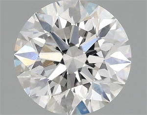 Picture of Lab Grown Diamond 1.41 Carats, Round with Excellent Cut, F Color, VS2 Clarity and Certified by IGI
