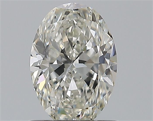 Picture of Natural Diamond 0.75 Carats, Oval with  Cut, H Color, VVS2 Clarity and Certified by GIA
