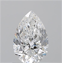 Diamante Natural 1.01 quilates, De pera , Color E, claridad VS2 y certificado GIA