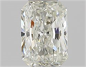 Diamante Natural 0.51 quilates, Radiante , Color J, claridad VVS1 y certificado GIA