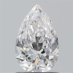 Picture of Natural Diamond 0.90 Carats, Pear with  Cut, D Color, VS1 Clarity and Certified by GIA