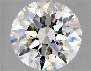 Picture of Natural Diamond 1.70 Carats, Round with Excellent Cut, I Color, VS2 Clarity and Certified by GIA