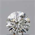 Diamante Natural 0.54 quilates, Redondo , Color F, claridad VVS2 y certificado IGI
