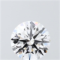 Del inventario de diamantes de laboratorio, 1.55 quilates, Redondo , Color D, claridad VVS2 y certificado IGI