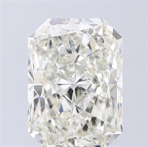 Foto Diamante Natural 9.01 quilates, Radiante , Color L, claridad SI2 y certificado GIA de