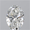 Natural Diamond 1.50 Carats, Oval with  Cut, G Color, SI1 Clarity and Certified by GIA