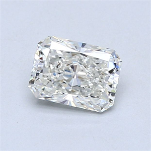 Foto Diamante Natural 0.71 quilates, Radiante , Color H, claridad VS1 y certificado GIA de