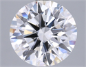 Lab Grown Diamond 3.01 Carats, Round with Ideal Cut, E Color, VVS2 Clarity and Certified by IGI