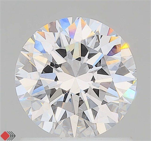 Picture of Lab Grown Diamond 1.01 Carats, Round with Excellent Cut, D Color, VS2 Clarity and Certified by IGI