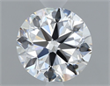 Diamante Natural 0.70 quilates, Redondo , Color E, claridad VVS1 y certificado GIA