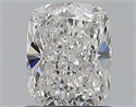 Natural Diamond 1.02 Carats, Cushion with  Cut, E Color, VS2 Clarity and Certified by GIA