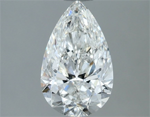 Picture of Natural Diamond 1.21 Carats, Pear with  Cut, H Color, SI2 Clarity and Certified by GIA