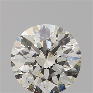 0.70 Carats, ROUND Diamond with Excellent Cut, J Color, SI2 Clarity and Certified by GIA
