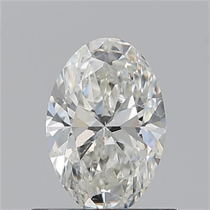 Picture of Natural Diamond 0.70 Carats, Oval with  Cut, I Color, SI1 Clarity and Certified by GIA