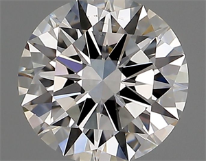 Picture of Natural Diamond 0.71 Carats, Round with Excellent Cut, E Color, VS2 Clarity and Certified by IGI