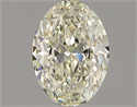 Diamante Natural 1.41 quilates, Ovalado , Color L, claridad VVS2 y certificado GIA