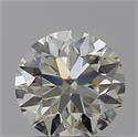 Natural Diamond 0.50 Carats, Round with Excellent Cut, M Color, VS1 Clarity and Certified by GIA