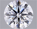 Del inventario de diamantes de laboratorio, 2.02 quilates, Redondo , Color D, claridad VVS2 y certificado IGI