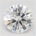 Del inventario de diamantes de laboratorio, 2.05 quilates, Redondo , Color D, claridad IF y certificado IGI