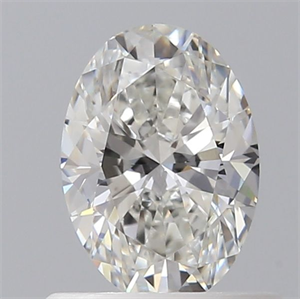 Picture of Natural Diamond 0.60 Carats, Oval with  Cut, G Color, VS2 Clarity and Certified by GIA