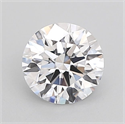 Del inventario de diamantes de laboratorio, 1.04 quilates, Redondo , Color D, claridad VVS2 y certificado IGI