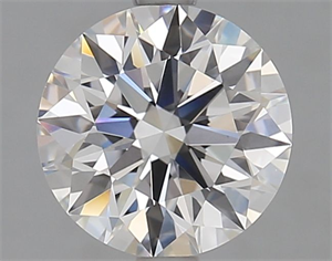 Picture of Lab Grown Diamond 2.04 Carats, Round with Excellent Cut, D Color, VVS1 Clarity and Certified by GIA