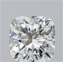 Diamante Natural 1.04 quilates, Del cojín , Color J, claridad SI1 y certificado GIA