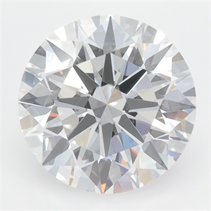 Picture of Lab Grown Diamond 3.09 Carats, Round with Excellent Cut, D Color, VVS2 Clarity and Certified by GIA