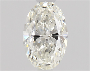 Picture of Natural Diamond 0.50 Carats, Oval with  Cut, I Color, IF Clarity and Certified by GIA