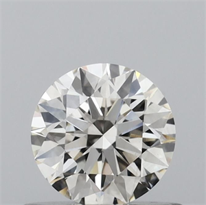Foto Diamante Natural 0.50 quilates, Redondo , Color L, claridad VVS2 y certificado GIA de