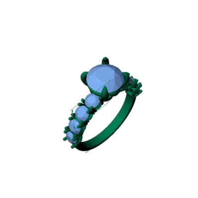 1.50 Center lab diamond D VVS2, certified, plus 1.36 carat Lab diamonds D VVS2, both Ideal Cut, engagement ring